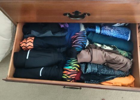 How To Store Your Leggings