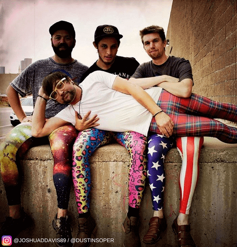  wear wearing meggings
