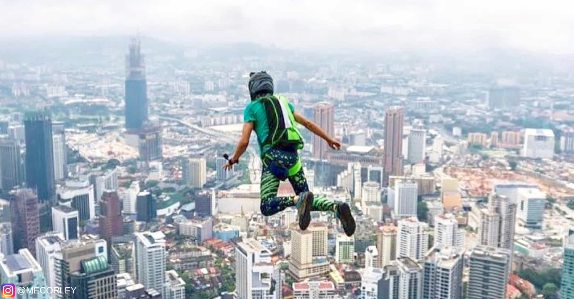 The BASE Jumper