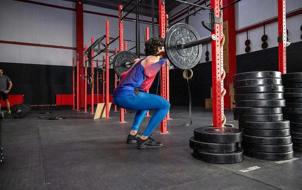 man barbell