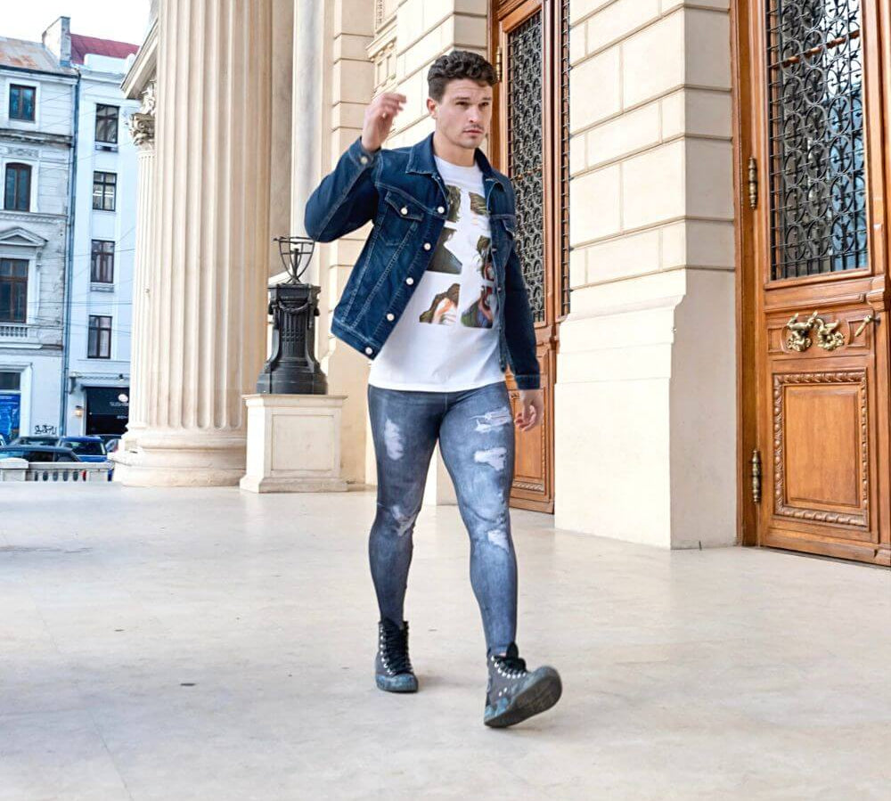 Meggings with pockets