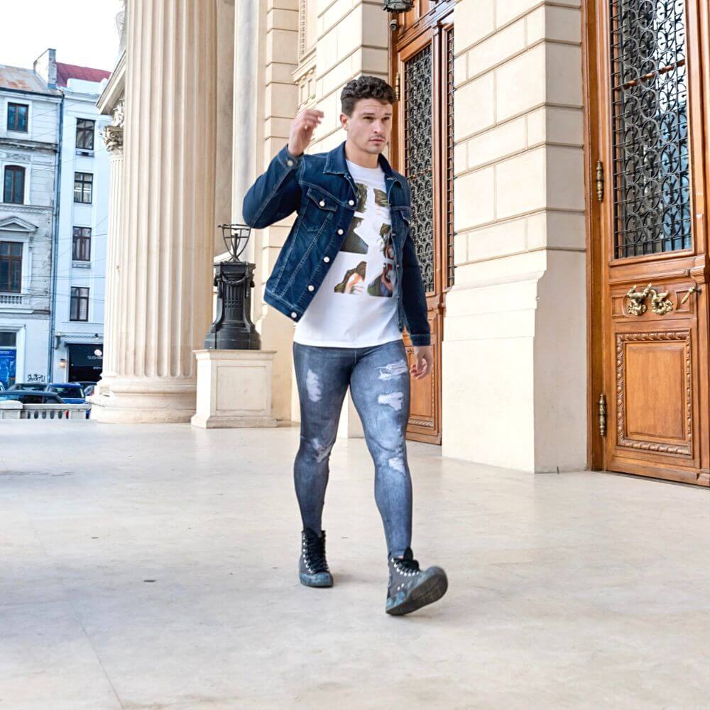 Meggings with pockets