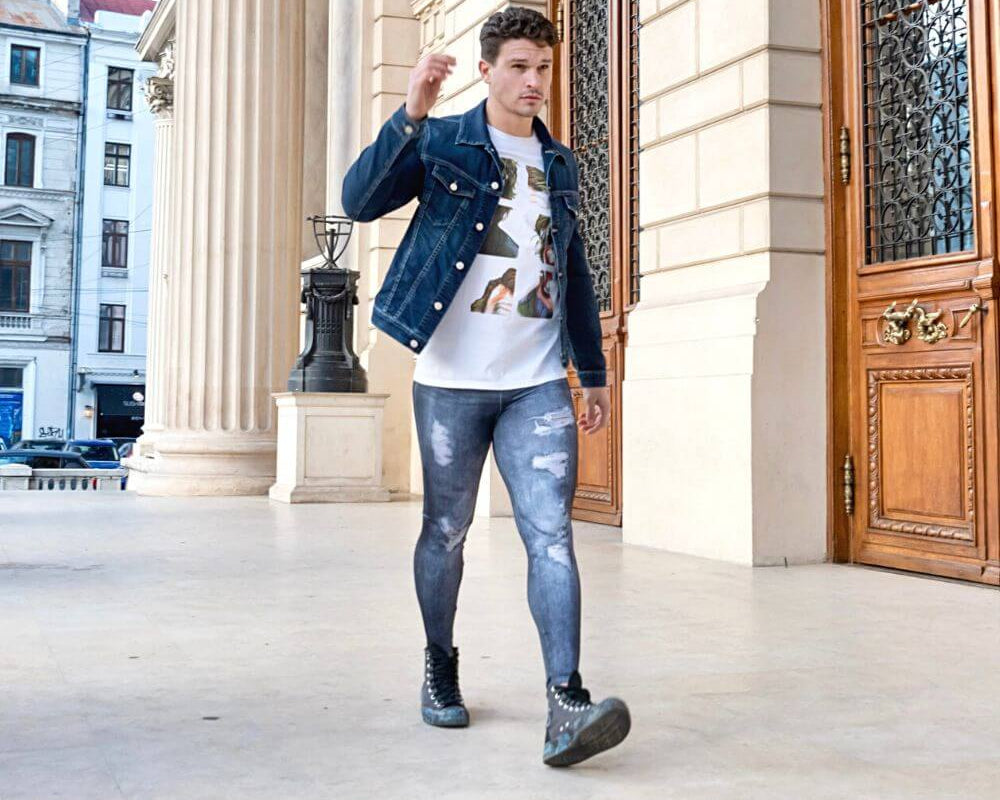 Meggings with pockets