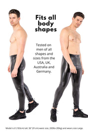 Berlin Vegan Leather Meggings - Kapow Meggings