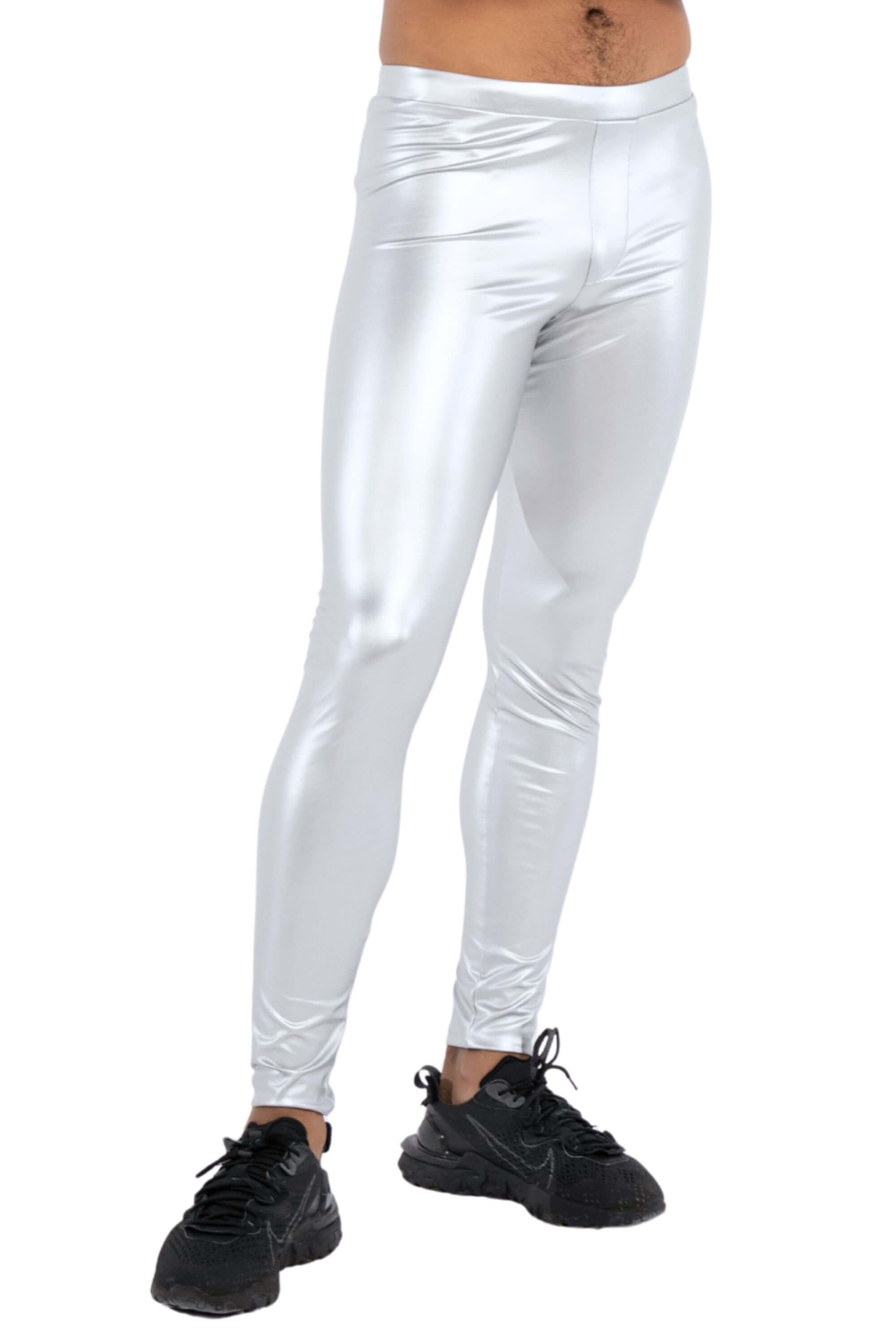 Oslo Faux Leather Leggings full view