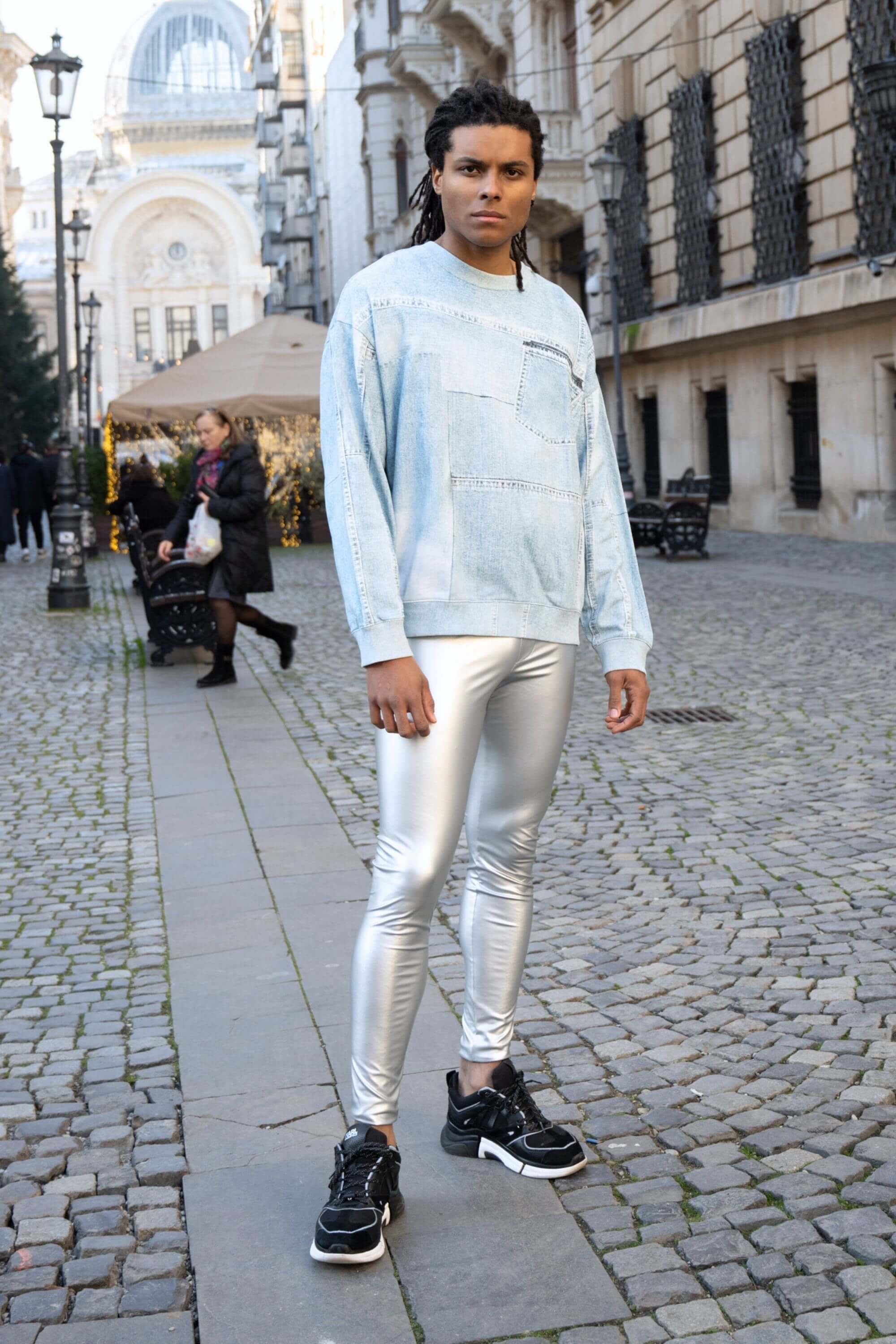 Oslo Faux Leather Leggings casual style