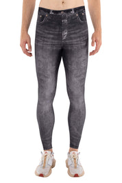 Dark Denim Dave Meggings