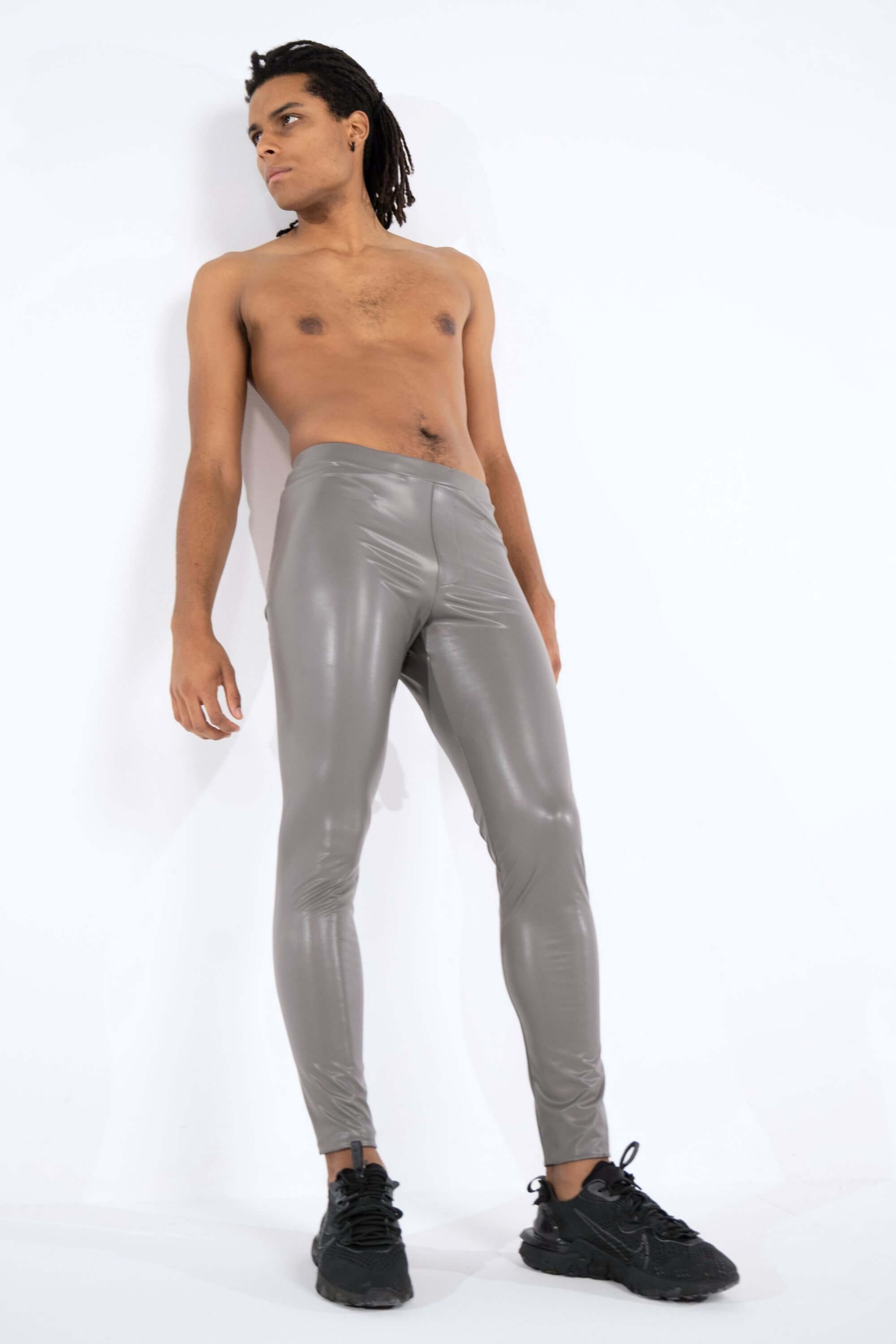 Vienna Faux Leather Meggings