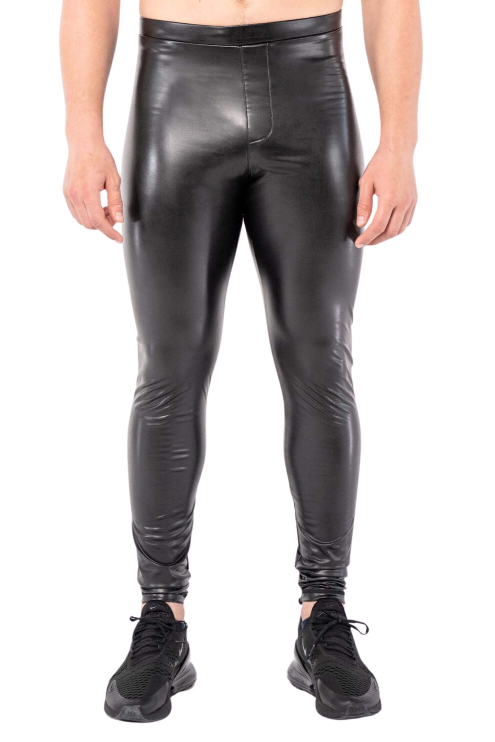 Berlin Faux Leather Meggings (Fleece Lined)