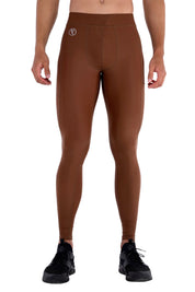 Mustang Brown Meggings with Removable Crotch Pad - Kapow Meggings