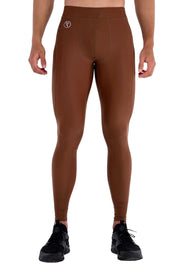 Mustang Brown Meggings with Removable Crotch Pad