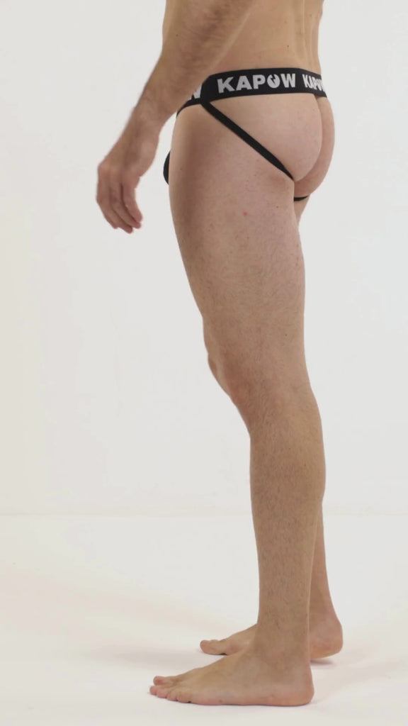 Black Jockstrap - Kapow Meggings
