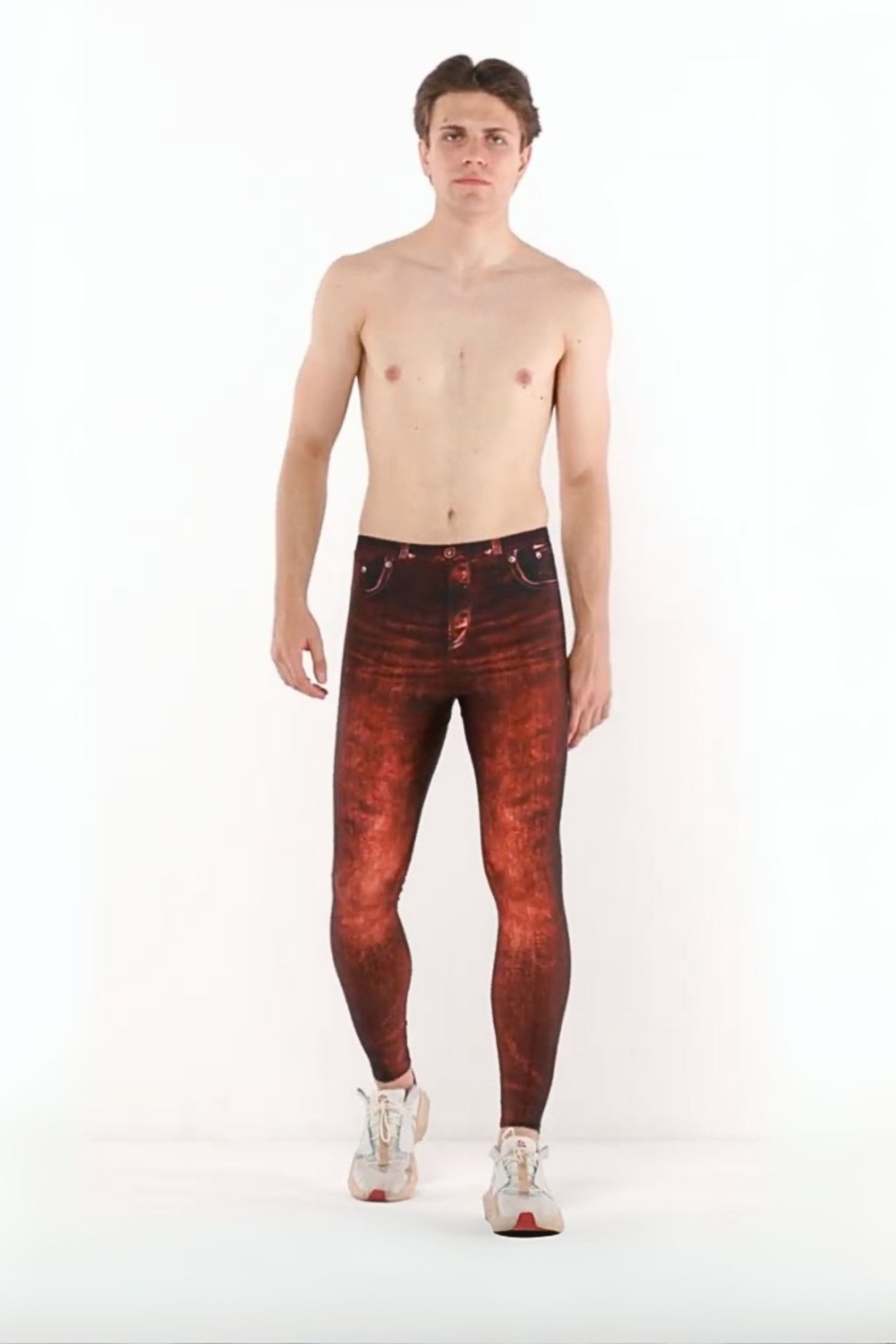 Rust Jean Ringo Meggings