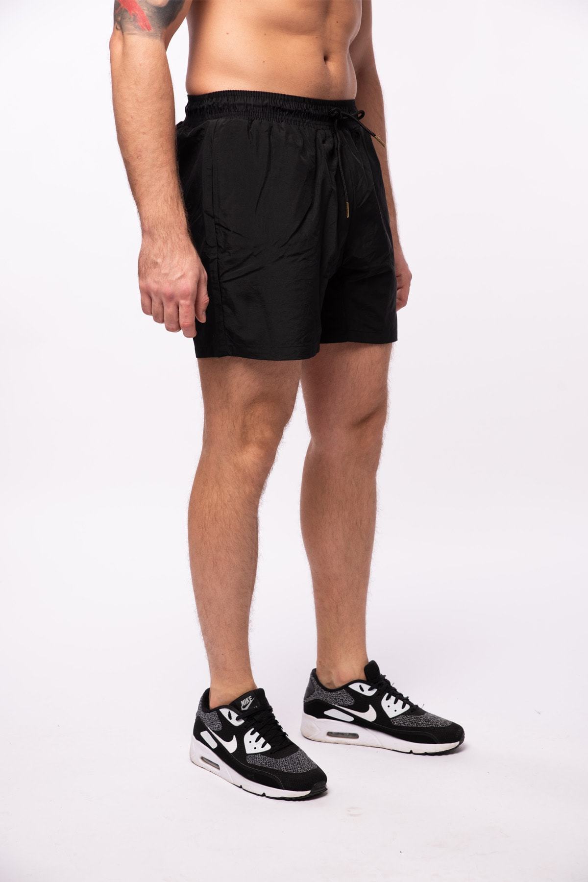 Men’s Action Shorts | Black | Kapow Meggings