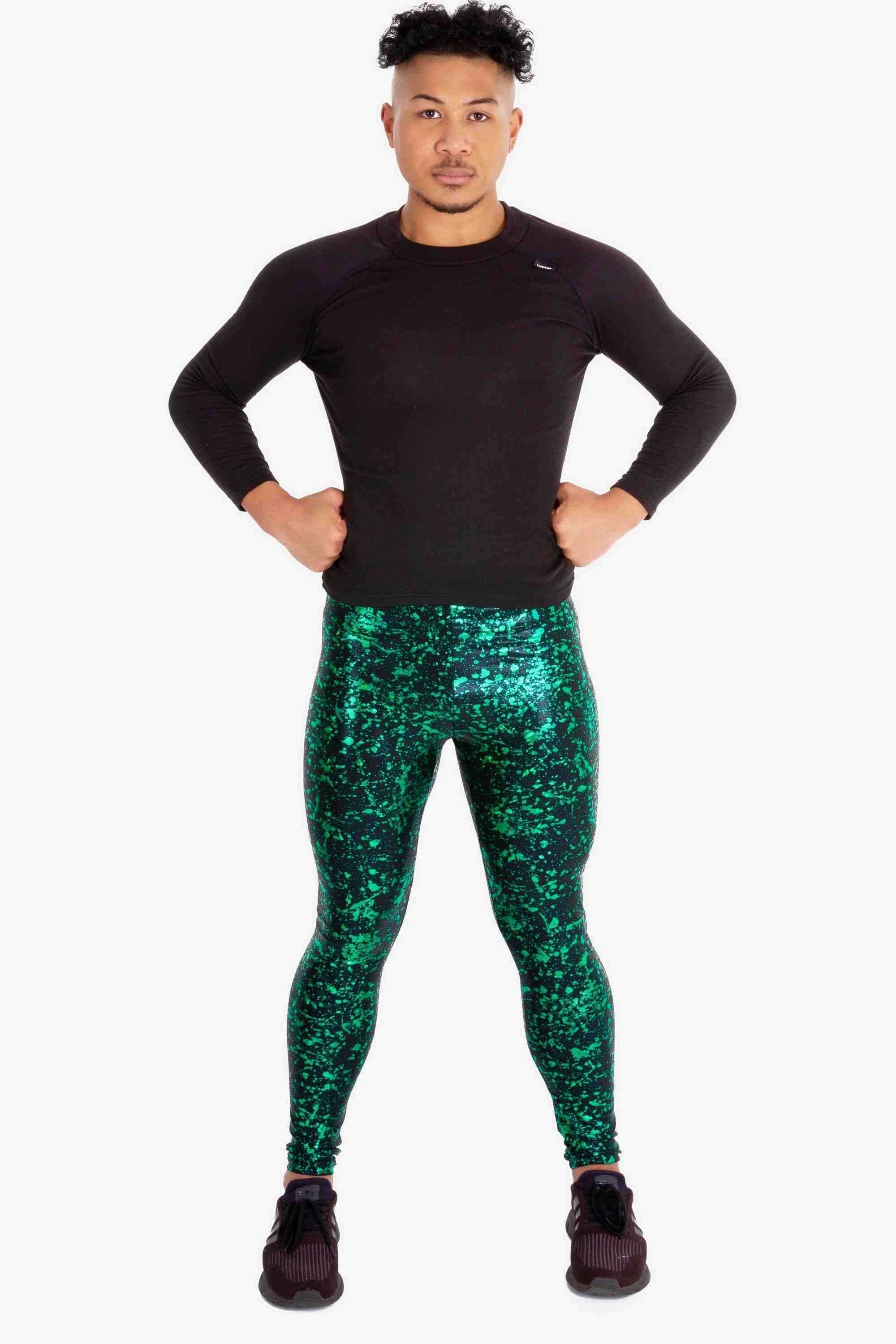 Men's leggings festival clearance